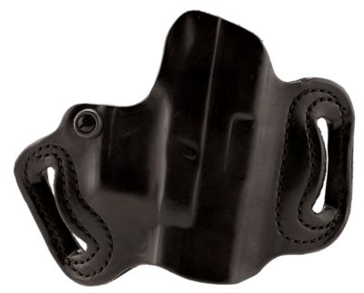 Desantis Gunhide Mini Slide OWB Holster for Most Glocks, Right Hand, Black, Leather