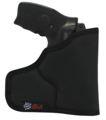 Desantis Gunhide Nemesis Ammo Pocket Holster for S&W J Frame, 2 in. Barrel, Ambidextrous, Rubberized Fabric