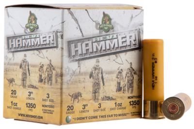 HEVI-Shot 20-Gauge HEVI-Hammer 3-Shot Shotgun Shells, 3 in., 1 oz., 25 Rounds