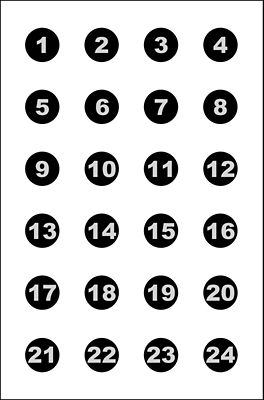 Action Target Sighting Military Circle Paper Shooting Targets, 23 in. x 35 in., Black/White, 100-Pack