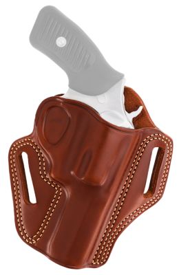 Galco Combat Master OWB Belt Holster for S&W L Frame M686 Plus, Right Hand, Tan, Steerhide