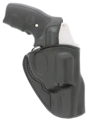 Galco Stinger OWB Holster for S&W J Frame, Charter Arms Undercover, Right Hand, Black, Leather