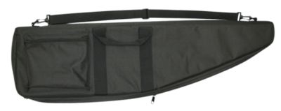 Bob Allen 42 in. Rifle Max-Ops Water-Resistant Polyester Tactical Gun Case, Black