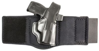 Desantis Gunhide Die Hard Rig Ankle Holster for Sig Sauer P365 with Red Dot, Right Hand, Black