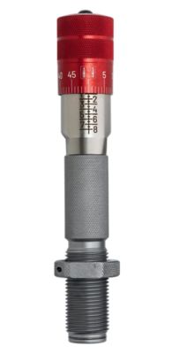 Hornady Match Grade Die Set with Click-Adjust Micrometer, 257 Wthby Mag