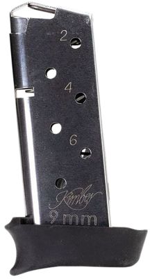 Kimber 7 Round 9mm Luger Magazine for Kimber Micro 9, Extended, Stainless