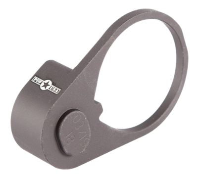 Patriot Ordnance Factory Revolution Lo-Profile QD End Plate for Mil-spec and Commercial Carbine Receivers, Quick Release, Black