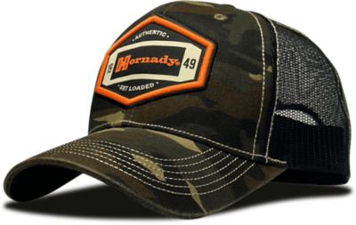 Horizon Design Hornady Gear Trucker Hat, Camo, Hornady Patch