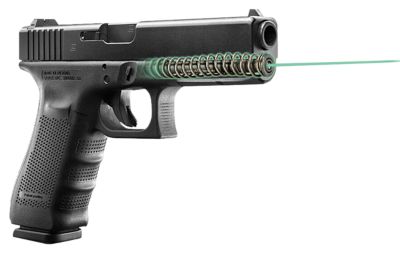 LaserMax Green Guide Rod Laser Sight, Black, Fits Glock 22/31/35 Gen 4