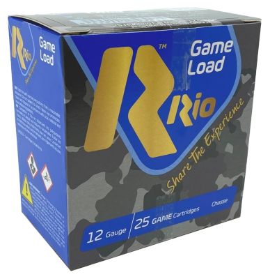 Rio Ammunition 12-Gauge Game Load High Velocity 7.5-Shot Shotgun Shells, 2.75 in., 1-1/4 oz., 25 Rounds