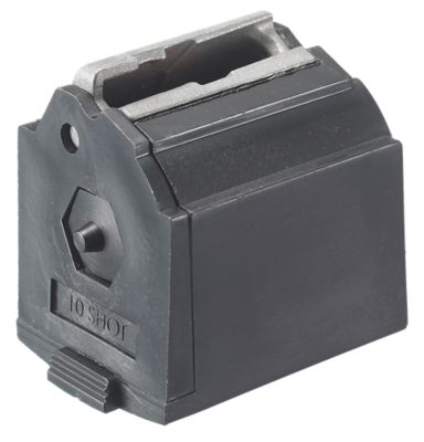 Ruger BX-1 10 Round 22 LR Magazine for Ruger 10/22/SR/American Rimfire/Charger 22 LR, Black, Rotary