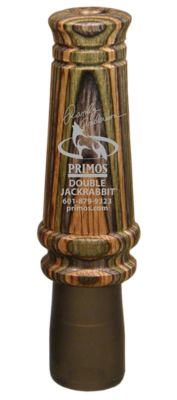 Primos Randy Anderson Laminated Wood Double Reed Jackrabbit Open Predator Call, Multicolor