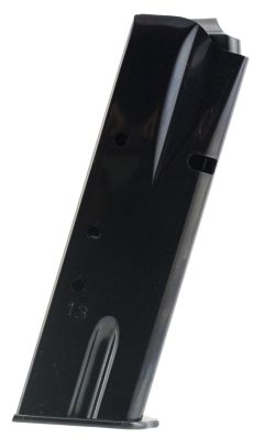 MEC-GAR Standard 13 Round 9mm Luger Magazine for Browning Hi-Power/Springfield SA-35, Blued, Carbon Steel