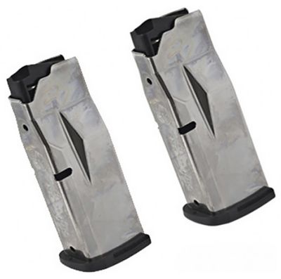 Ruger 10 Round 9mm Luger Magazine Value Pack for Ruger Max-9, E-Nickel, Steel, 2-Pack