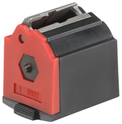 Ruger BX-1 1 Round 22 LR Magazine for Ruger 10/22/SR/American Rimfire/Charger 22LR, Black, Rotary