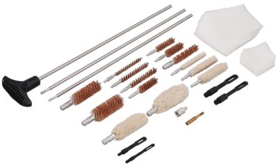 Hoppe's Universal Accessory Cleaning Kit for Multi-Caliber, Silver Hard Case