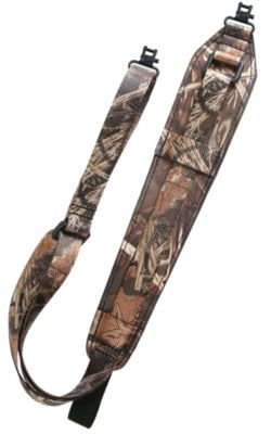 Outdoor Connection Padded Nylon Rifle/Shotgun Original Super Sling, Advantage Max-4 Camo
