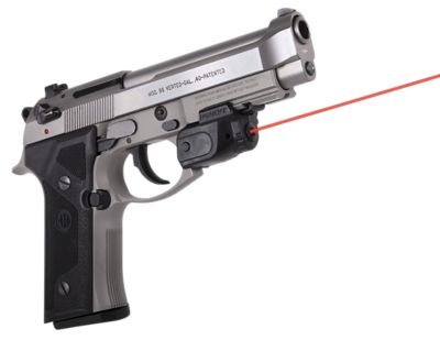 LaserMax Red Lightning Rail with GripSense, Black