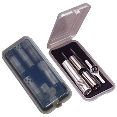 MTM Choke Tube Case, Holds 6 Extended/9 Short Tube Chokes, Polypropylene, Clear