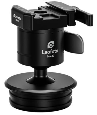 Leofoto USA MAB-75X Aluminum Ball Head, Black