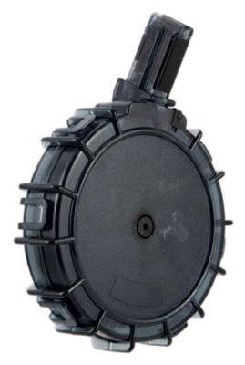 ProMag Standard 55 Round 22 LR Drum Magazine for Remington 597, Smoke, Polymer