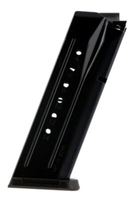 Ruger 15 Round 9mm Luger Magazine for Ruger Security-9, Black, Oxide Steel
