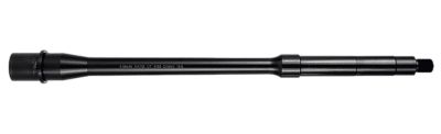 Lead & Steel 5.56mm Barrel for AR-15, 13.90 in., 1/2 in. x 28 Thread, Government Profile, M4 Feed Ramps