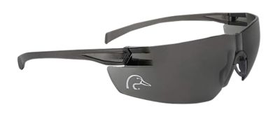 Radians Adult Ducks Unlimited Frameless Shooting Glasses, Smoke Gray