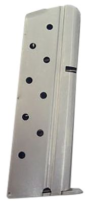 Kimber 8 Round 9mm Luger Magazine for 1911 Compact and Ultra models, Silver, Stainless Steel