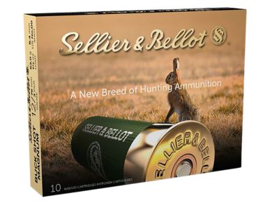 Sellier & Bellot 12-Gauge Hunting Magnum 15-Pellet Buckshot Shotgun Shells, 00, 3 in., 1-7/8 oz., 10 Rounds