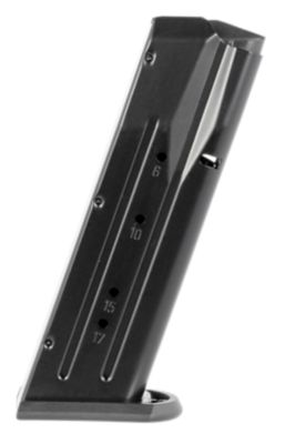 MEC-GAR 17 Round 9mm Luger Magazine for Tanfoglio Witness Large Frame, Blued w/Anti-Friction Coating, Carbon Steel