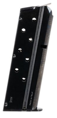MEC-GAR 8 Round 9mm Luger Magazine for 1911 Officer, Blued, Carbon Steel