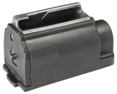 Ruger 5 Round 357 Mag Rotary Magazine for Ruger 77, Black, Polymer