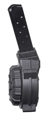 ProMag Standard 30 Round 9mm Luger Drum Magazine for S&W M&P Shield, Black, DuPont Zytel Polymer