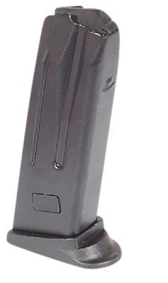 HK 10 Round 9mm Luger Magazine for H&K P2000/USP Compact, Black, Detachable w/ Extended Floor Plate