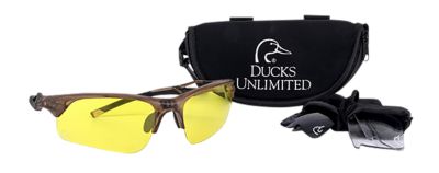 Radians Adult Ducks Unlimited Interchangeable Lens Shooting Glasses Kit