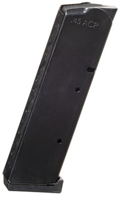 ProMag 8 Round 45 ACP Magazine for 1911, Black, Steel