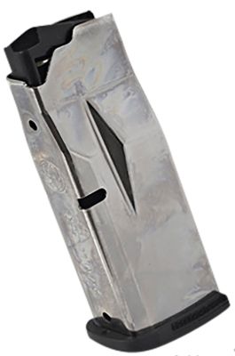 Ruger 10 Round 9mm Luger Magazine for Ruger Max-9, E-Nickel, Steel