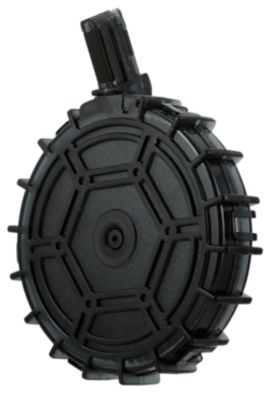 ProMag Standard 70 Round 22 LR Drum Magazine for Remington 597, Smoke, Polycarbonate