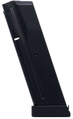 MEC-GAR 10 Round 10mm Auto Magazine for Tanfoglio Competition, Black, Polymer