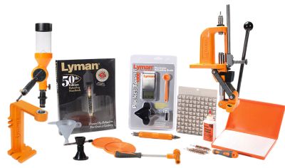 Lyman Brass Smith Victory Press Reloading Kit, 1 Hole, Cast Iron