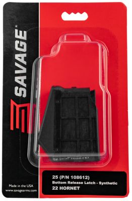 Savage 4 Round 22 Hornet Magazine for Savage 25-25 Camo, Black, Polymer