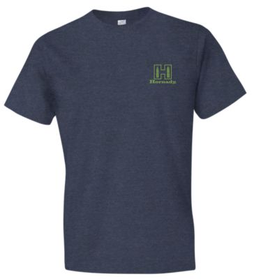 Horizon Design Hornady Gear Men's Hornady Logo Short-Sleeve T-Shirt, XL, Indigo