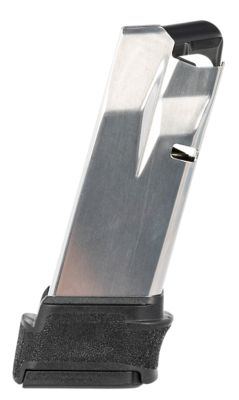 Springfield Armory 15 Round 9mm Luger Magazine for Springfield Hellcat, Extended Floorplate, SS/Black, Steel