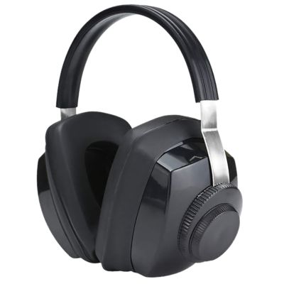 Radians Competitor Over-the-Head Earmuffs, 26 dB Noise Reduction Rating, Black, 1 Pair