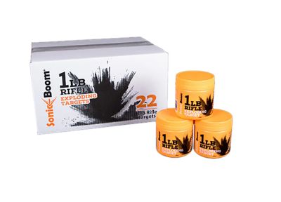Sonic Boom/Jerent Exploding Rifle Targets, 1 lb., 22-Pack