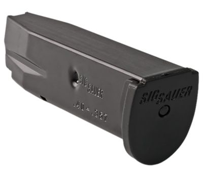 SIG Sauer 10 Round 40 S&W/357 Sig Magazine for Sig P250/Sig P320, Blued, Steel