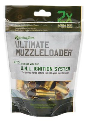 Remington Ammunition Ultimate Muzzleloader Rifle Primer, 50 Cal, 24-Rounds