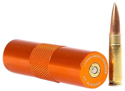 Lyman Pro Single Ammo Checker, 300 Blackout, Stainless Steel