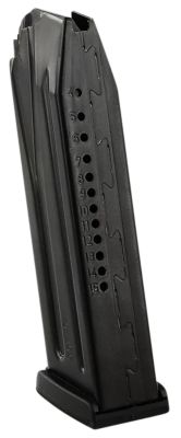 HK 15 Round 9mm Luger Magazine for H&K P30/VP9, Black, Detachable